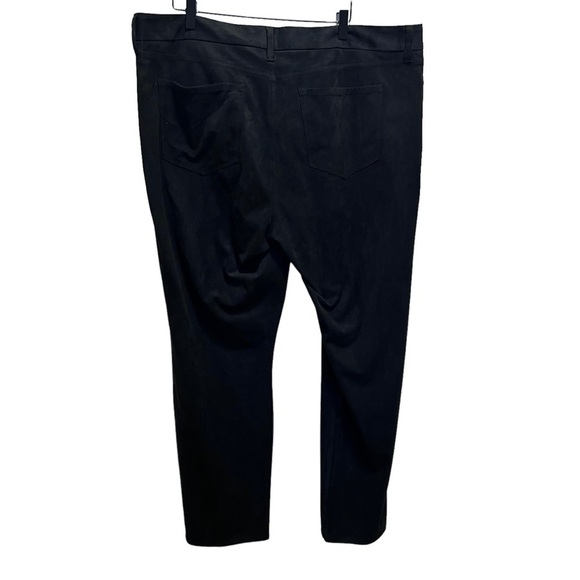 NYDJ Skinny Pants In Faux Suede Size 18 - Picture 3 of 14
